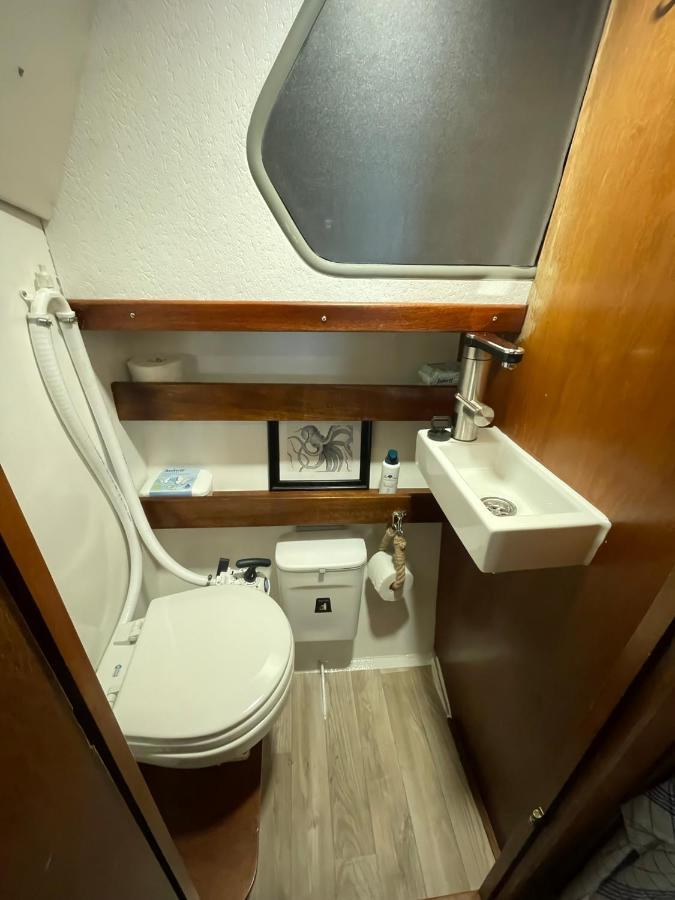 Suesses Motorboot - Bremen Ueberseestadt ภายนอก รูปภาพ